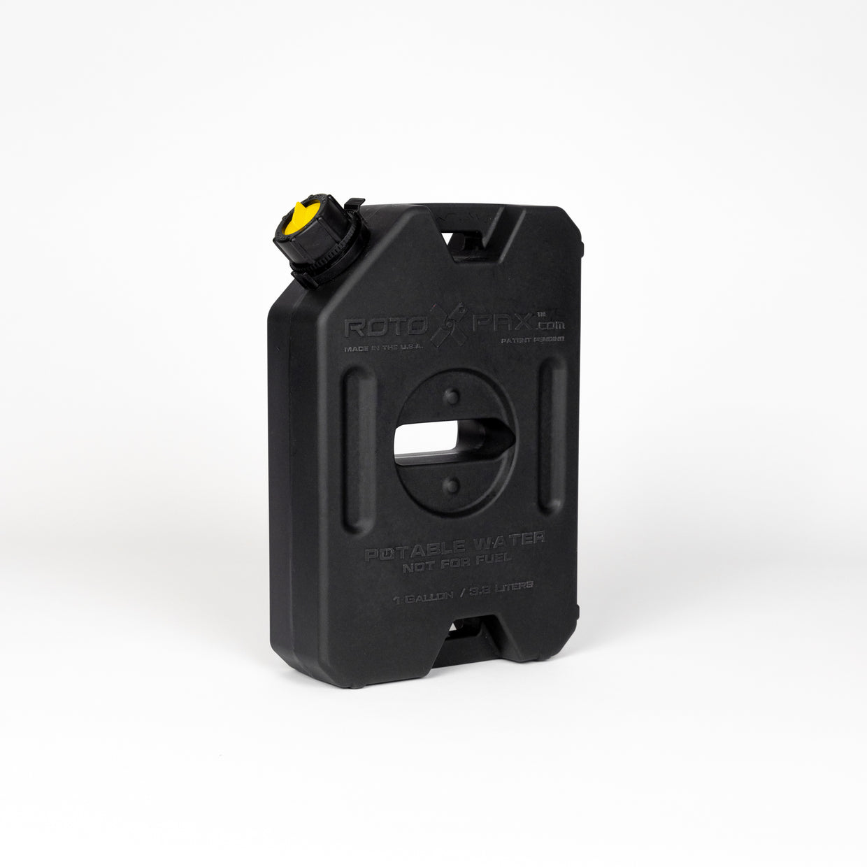 Black 1 Gallon Water Storage Container RotopaX