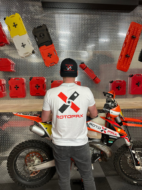 White Keep Adventure Going Shirt